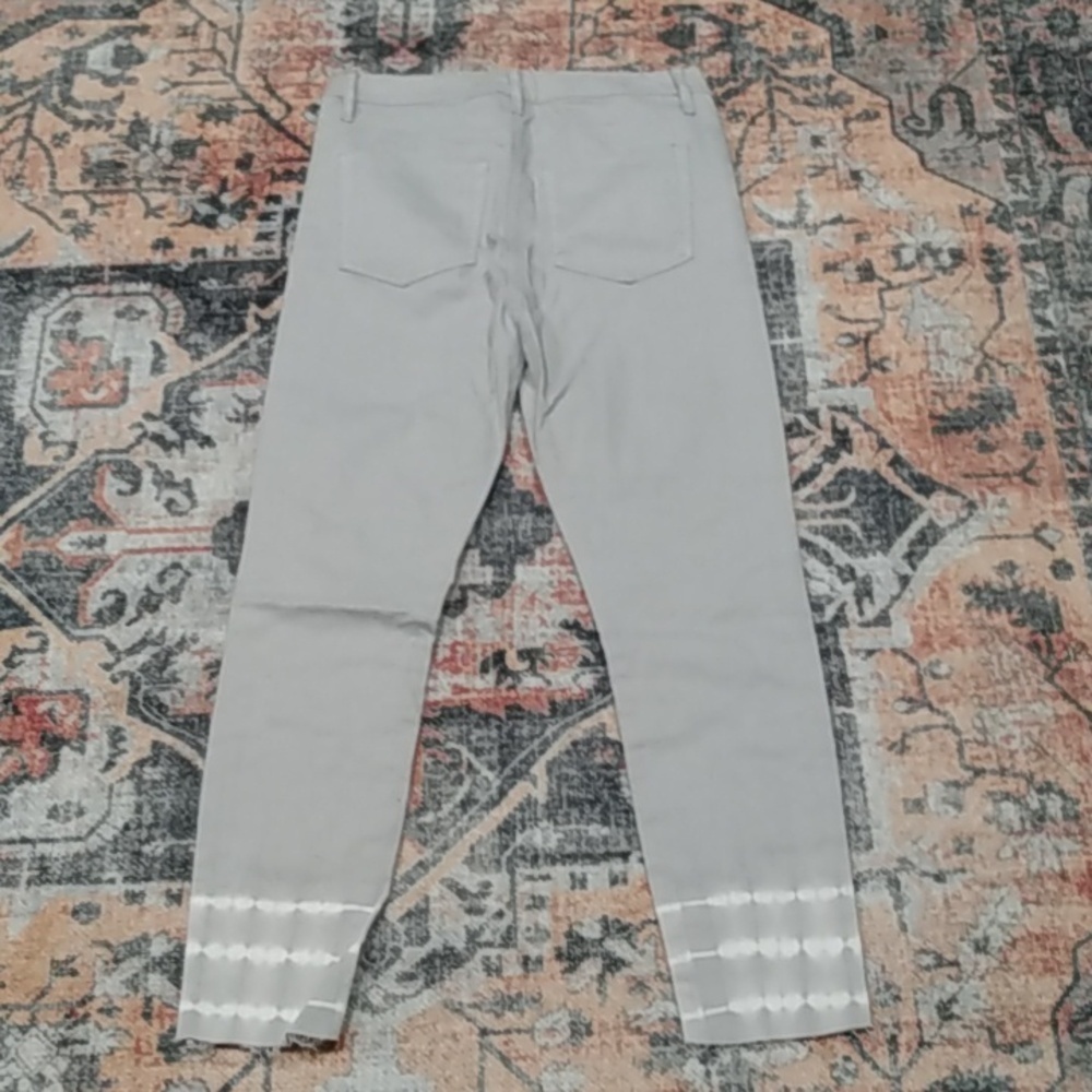 NEW, LOFT High Waist Skinny Tie Dye Dip Jeans - Picture 6 of 16